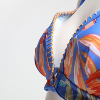 Dámske bikiny CUPSHE vysoký pás L multi
