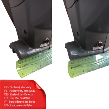 Rotoped Sinus Pro s magnetickým brzděním, nosnost 150 kg, 24 úrovní zátěže, černý - B