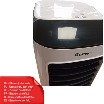 Prenosná klimatizácia ES10334DE-WH, 65W, biela - B