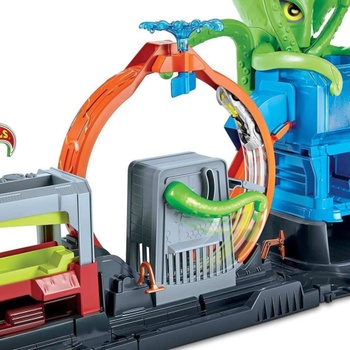 Hrací set umývačky áut s chobotnicou Color Reveal Ultimate Octo, 120 cm, viacfarebný - B