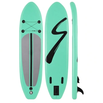 Nafukovací paddleboard LY-43, 305 x 76 x 15 cm, zelený - B