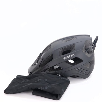 Cyklistická prilba Sena M1 EVO Smart Mountain Cycling Helma (matne čierna, M)