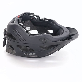 Cyklistická prilba Sena M1 EVO Smart Mountain Cycling Helma (matne čierna, M)
