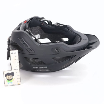 Cyklistická prilba Sena M1 EVO Smart Mountain Cycling Helma (matne čierna, M)