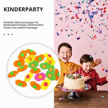 TOYANDONA Hračka na píšťalku na rty 20 kusů barevná pro děti