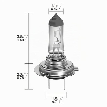 WinPower H7 55W halogénové žiarovky do svetlometov 3000K žlté super jasné 12V automlkové svetlomety