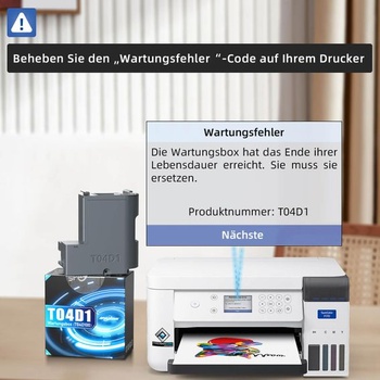 Údržbová kazeta Spaceink T04D1/T04D100 kompatibilní s tiskárnami Epson ET-15000 ET-4750 ET-3750