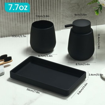 Dávkovač mydla AJEUNGAIN BAS-1209-3 Black