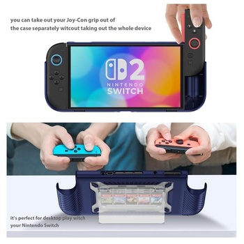MIYIYQP kompatibilní s Nintendo Switch 2 (2025), ochranné pouzdro vojenské třídy odolné proti