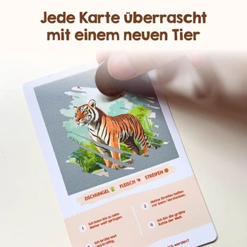 Stírací puzzle pro děti [40 hracích karet se stíracím povrchem] - Cestovní hry pro zábavu a