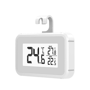 Teplomer do chladničky Elitech TM-2, monitorovanie teploty, magnetická a háková montáž, úspora