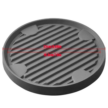 22cm kvetináč s kolieskami, pohyblivý kvetináč, okrúhly vozík na rastliny, so 4 univerzálnymi kolieskami,