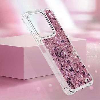 Púzdro na telefón s retiazkou pre Xiaomi Poco C85 / Xiaomi Redmi 15C 4G - Quicksand Glitter Case s
