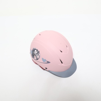 Unisex jazdecká helma PFIFF ProtectionX, ružová, XS