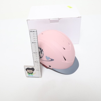 Unisex jazdecká helma PFIFF ProtectionX, ružová, XS