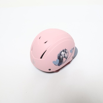Unisex jazdecká helma PFIFF ProtectionX, ružová, XS