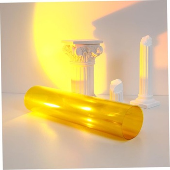 Uonlytech Farebná fólia Rotujúca LED stmavovacia fólia LED farebná fólia Bleskový filter Priehľadná