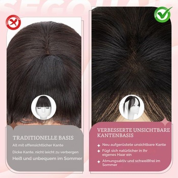 SEGO Pro Príčesok ofina s 2 sponkami