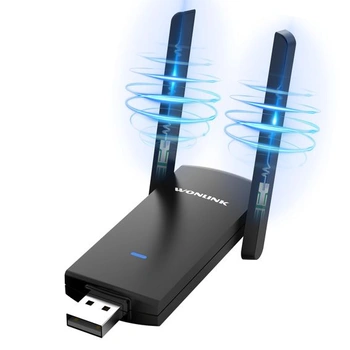 AC1300Mbps USB WiFi adaptér pro PC, WLAN přijímač, USB,…