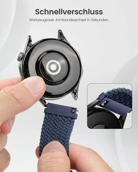 Řemínek 22 mm kompatibilní s Huawei Watch (46 mm) GT7/GT6/GT5/GT4/GT3/Garmin Venu 2/3/Vivoactive 4.