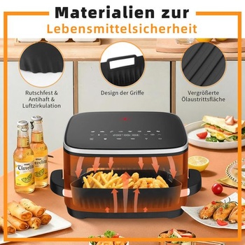 Silikonová forma pro horkovzdušnou fritézu Tefal Easy Fry XL, opakovaně použitelná silikonová