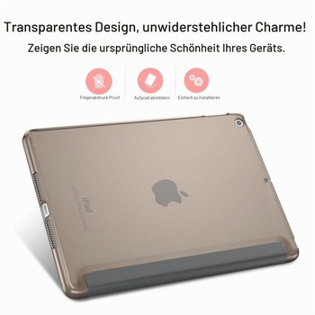 Chytré puzdro MoKo pre iPad 5./6. generácie 9,7 palca 2018/2017, vesmírne šedá