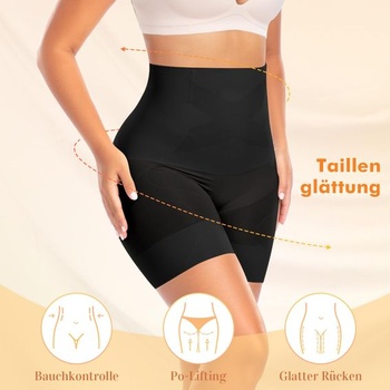 Dámska sťahovacia bielizeň s oceľovými kosticami pre kontrolu bruška, veľkosť M #3, čierne