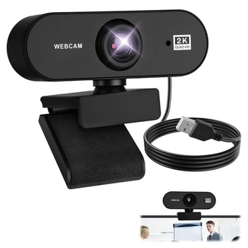 Webová kamera 2K 30 FPS, webová kamera s mikrofónom Full HD…