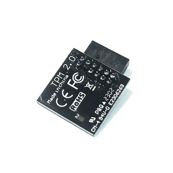 Bezpečnostný modul TPM 2.0 SPI 12pinový SLB9670 pre MSI MS-4462 B550, B550M