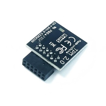 Bezpečnostný modul TPM 2.0 SPI 12pinový SLB9670 pre MSI MS-4462 B550, B550M