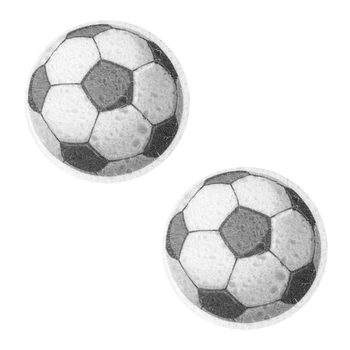 2 ks futbalových hubiek vyrobených z lisovanej drevenej…