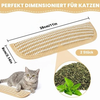 Hračka pre mačky OSDUE s mačacou šnúrou, 2 kusy s 6000 mg mačacej šnúry