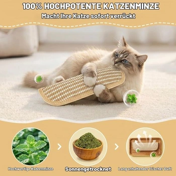 Hračka pre mačky OSDUE s mačacou šnúrou, 2 kusy s 6000 mg mačacej šnúry