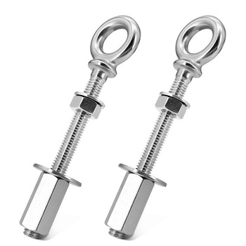 Skrutka s okom M8 pre pánty zadných dverí Ducato - nerezová oceľ 316 M8x80mm pre Jumper, Boxer,
