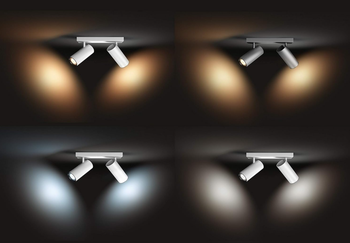 Stropné LED svietidlo Philips Hue Spot Buratt