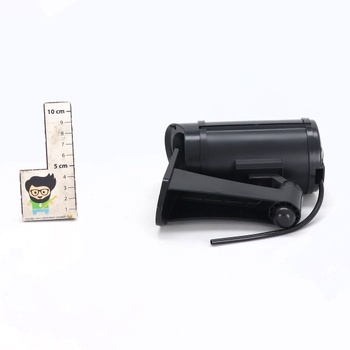 TIMESETL 2 Pack Maketa CCTV kamery s červenou blikajúcou LED falošnou bezpečnostnou kamerou - čierna