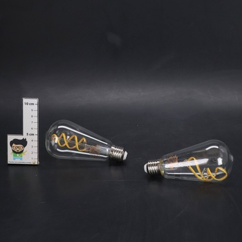 OSRAM SMART+ RGB žiarovka s vláknom Edison s technológiou Matter cez Wi-Fi, výhodné balenie 2 ks,