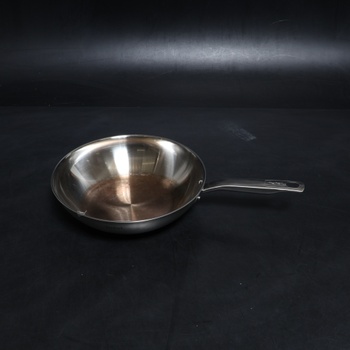 Wok panvica Tefal E49219 strieborná
