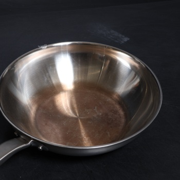 Wok panvica Tefal E49219 strieborná