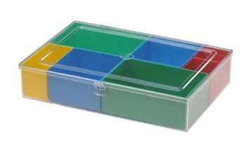 Hünersdorff Assortment Box: Robustní třídicí box (PS-Classic-Flex, vysoký) bez přihrádek,