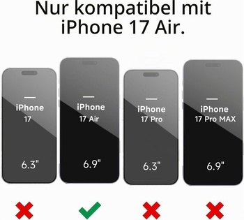 Silikónový kryt oakxco pre iPhone 17 Air s ochranou fotoaparátu, ultra tenký farebný kryt na