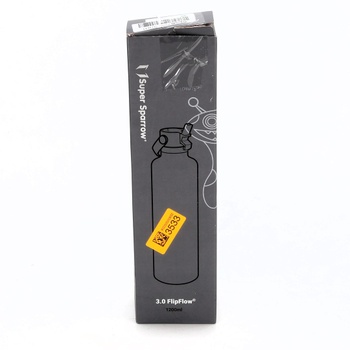 Fľaša na pitie Super Sparrow oranžová 1200ml