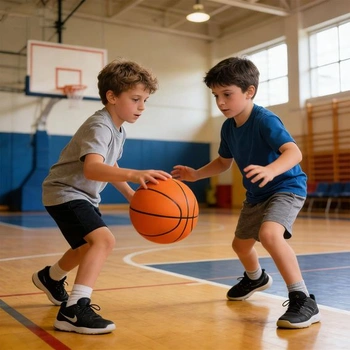 Tichá basketbalová lopta, Tichá basketbalová lopta do interiéru s tlmeným zvukom, Penová lopta s vysokou