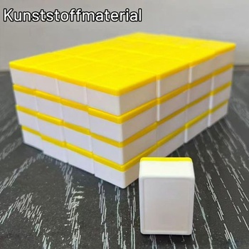 Jednoduché balení, 65 kostek 30mm úniková hra v přímořském stylu z ABS plastu Mahjong, úniková hra