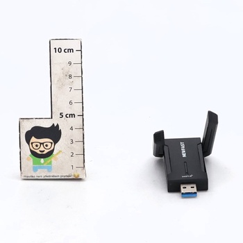 NEWFAST Vysoce výkonný WiFi adaptér NF-U353, AXE5400 USB WiFi 6E adaptér | 6 GHz USB adaptér, WiFi,