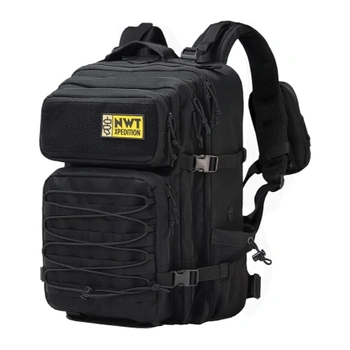 Taktický batoh NWT XPEDITION 40 l, čierny