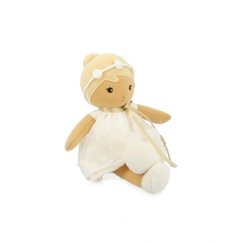 KALOO – Tendresse – Moje první měkká panenka Daphné – Měkká panenka 25 cm – Organzové šaty s