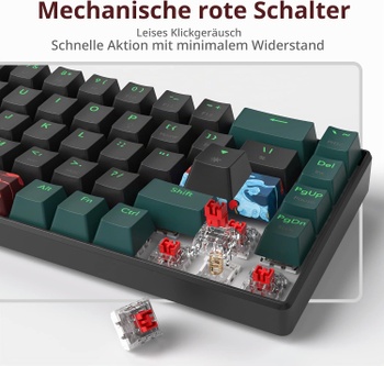 Mechanická klávesnica Solidee káblová RGB