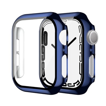 Uluck 2 kusy tvrdých puzdier s ochranným sklom kompatibilných s Apple Watch SE 2/Series 6/5/4 44