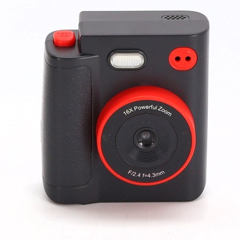 MYSTILUCK Okamžitý fotoaparát pre deti, 1080P HD detský fotoaparát s 32GB kartou a papierom do